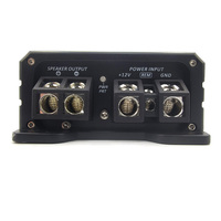 Amplificateur audio professionnel 12V 1500W de classe D à gamme complète, 1 canal, pour voiture, avec filtres de fréquence