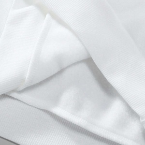 Sweat à capuche personnalisé en coton épais 450 g/m² avec motif croisé en relief, style streetwear, coupe oversize à épaules tombantes et coupe carrée, 100 % coton pour homme - Product Image 4