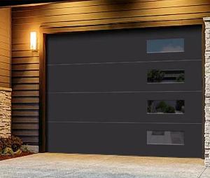 Vente en gros Porte de garage intelligente Système de sécurité automatique moderne avec résistance aux ouragans et isolation phonique - Product Image 5