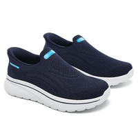 Chaussures de course légères pour hommes – Baskets basses respirantes et tendance en maille aérée pour le sport printemps-été