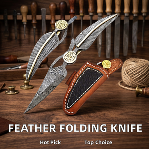 Couteau artisanal OEM tendance en acier inoxydable de qualité industrielle à lame fixe, idéal pour la chasse, le camping et les activités de plein air, avec garantie de 3 ans - Product Image 2