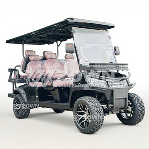 Voiturette de golf électrique à faible consommation d'énergie et faible bruit, conforme aux normes CE, avec sièges passagers confortables pour les clubs de campagne et les centres de villégiature en bord de mer - Product Image 3
