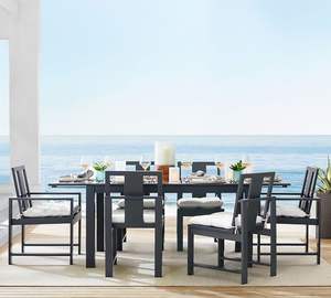 Ensemble <span class=keywords><strong>de</strong></span> mobilier <span class=keywords><strong>de</strong></span> jardin <span class=keywords><strong>de</strong></span> luxe en aluminium pour 10 personnes, table et <span class=keywords><strong>chaises</strong></span> <span class=keywords><strong>de</strong></span> patio pour l'extérieur - Product Image 2