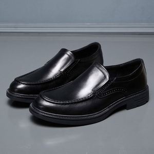 Nuevos Mocasines de Hombre 2025, Estilo Retro Británico, Cierre con Cordones, Transpirables, Antideslizantes, Ligeros, Parte Superior de Cuero Genuino - Product Image 1