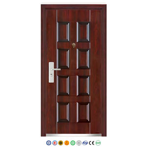 Porte en bois insonorisée anti-corrosion, sans feu, échantillon gratuit, projet hôtelier, centre d'exposition, sécurité, pour appartement - Product Image 2