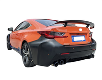 Kit carrosserie RCF pour Lexus RC, pare-chocs avant et arrière, spoiler, capot, ailes, matériau PP