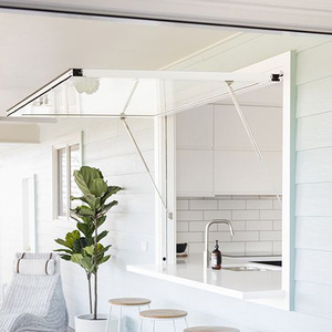 Smartideda — grande fenêtre de levage manuelle, en aluminium, style auvent, couleur des fenêtres, <span class=keywords><strong>prix</strong></span> d'usine, peut être personnalisée - Product Image 2