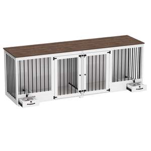 Paneles para perros de gran venta transfronterizos, villas interiores para perros, casas para perros y gatos pequeños y medianos, casetas para perros de acero y madera - Product Image 3
