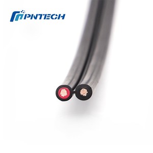 Câblage électrique à double noyau certifié TUV 62930 IEC131 2x4mm2 6mm 10mm <span class=keywords><strong>gaine</strong></span> XLPO pour panneaux solaires - Product Image 5