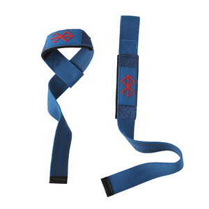 Custom Logo Wholesale Anime Berserk Adjustable Gym Deadlift Lifting Wrist Straps for Weightlifting, Bodybuilding, Powerlifting - Product Image 4