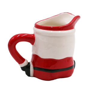 Grosir produk Natal kustom Santa Claus keramik Mug penyimpanan Pitcher air susu kendi kopi - Product Image 3
