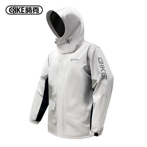 Traje Impermeable para Motocicleta Qike, Color Gris, para Adultos, para Viajes, Campamentos y Actividades al Aire Libre, Ajuste Universal - Product Image 3