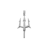 Collier minimaliste à pendentif Poséidon Trident en acier inoxydable 316L plaqué or 18 carats pour homme Chaîne à maillons tendance