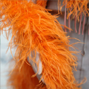 5 plis <span class=keywords><strong>pas</strong></span> <span class=keywords><strong>cher</strong></span> grandes plumes d'autruche épaisses <span class=keywords><strong>Boa</strong></span> <span class=keywords><strong>plume</strong></span> pour artisanat vêtements - Product Image 4