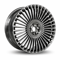 Jantes tout-terrain forgées 12000T tendance 2026 pour GMC Sierra Denali, profil profond, noir, PCD, déport alésage personnalisés