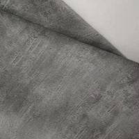 Tissu de flanelle gris de haute qualité, textile pour les vêtements de maison