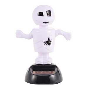 Adornos <span class=keywords><strong>de</strong></span> Halloween para Coche con Energía Solar, Figuras <span class=keywords><strong>de</strong></span> Fantasmas Pequeños <span class=keywords><strong>de</strong></span> Dibujos Animados, Decoraciones Oscilantes, Venta al por Mayor - Product Image 6