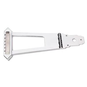 Trappolo per chitarra a trapezio a 6 corde con ponte cromato in metallo e ferro perni per ponte bassi con disegno Tremolo portatile - Product Image 2