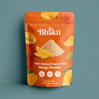 Op maat gemaakte biologisch afbreekbare hersluitbare staande pouch voor gedroogde mango, ananas en andere gedroogde fruit snacks, geurdicht.