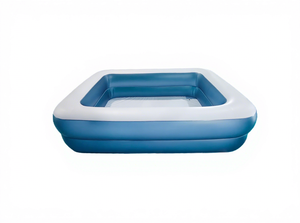 <span class=keywords><strong>Piscine</strong></span> gonflable rectangulaire pour enfants en PVC à deux couches épaissies, <span class=keywords><strong>piscine</strong></span> de baignade pour enfants <span class=keywords><strong>et</strong></span> adultes - Product Image 2