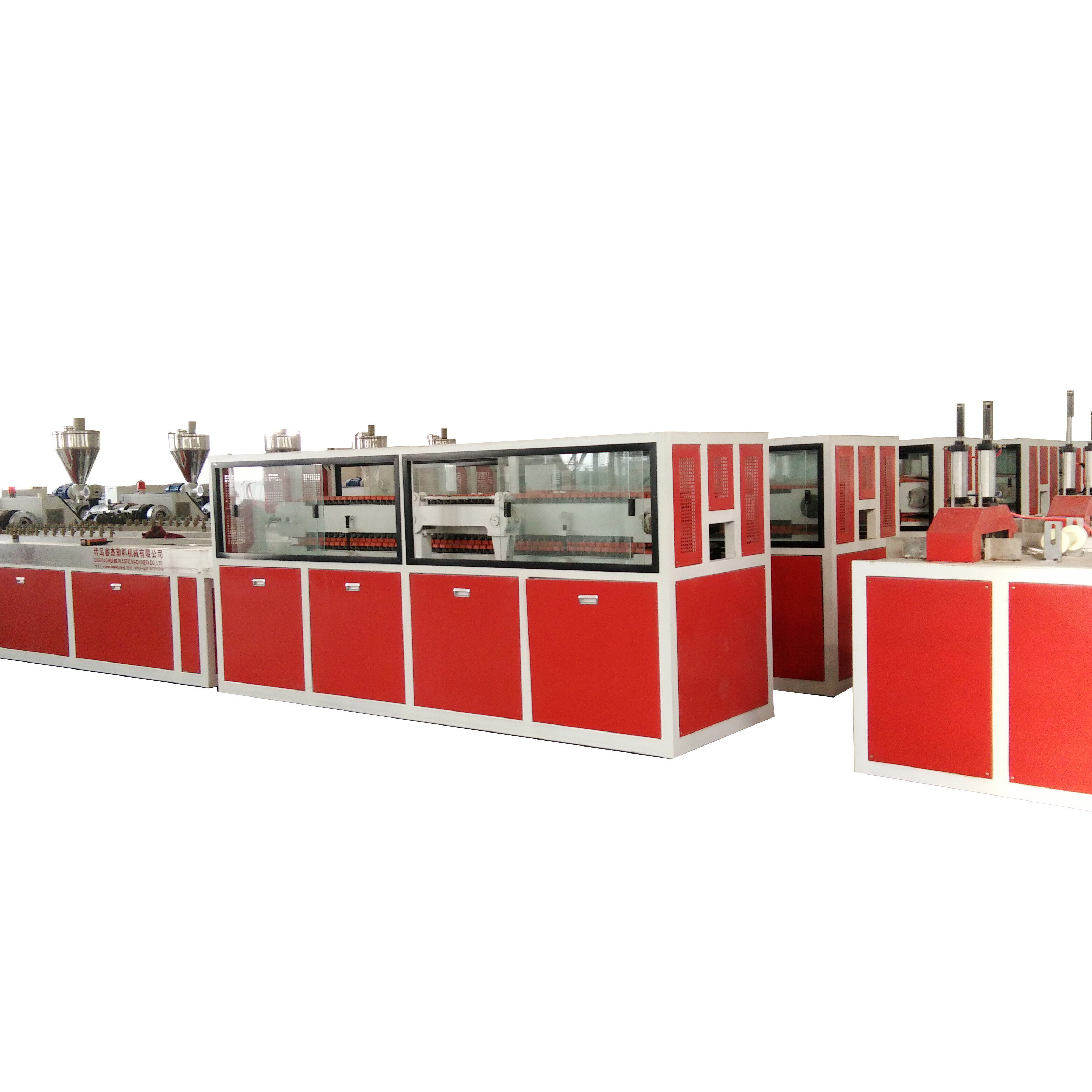 Производственная линия WPC для поддонов, производственная линия WPC для забора, производственная линия профиля WPC