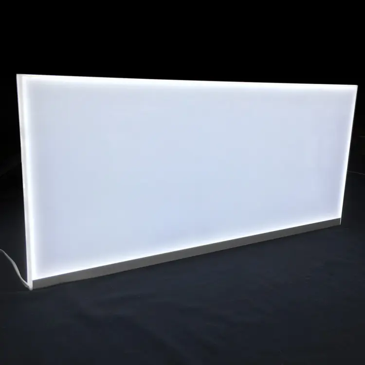 100% pure Acrylic LGP Light Guide Panel with PC Diffuser Sheet   Reflective Paper