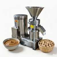 Moulin colloïdal automatique haute performance à économie d'énergie pour la fabrication en masse de beurre de cacahuète et de pâte de sésame dans les usines alimentaires