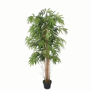 make artificial silk Bamboo trees factory