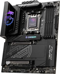 Cho MSI MPG x870e Carbon Wifi chơi game Bo mạch chủ mới AM5 <span class=keywords><strong>DDR5</strong></span> PCIe 5.0 m. 2 Gen5 SATA 6 Gb/giây ATX cho <span class=keywords><strong>AMD</strong></span> 9000/8000/7000 Series 256 - Product Image 2