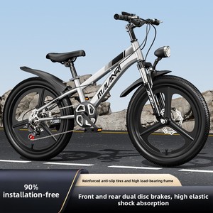 Nouveau Vélo de Montagne pour Étudiants 18-24 Pouces Garçons Filles Cadre en Acier Carbone Suspension Avant Vitesses Variables Amortisseur - Product Image 2