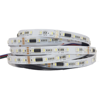 UCS512C4 Dmx512 12mm SPI Programmable Addressable Rgbw SPI Pixel Dmx Led Strip Light Stage Lights KTV Bar