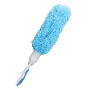 Plumeau télescopique en microfibre à neuf sections, outil de nettoyage domestique extensible avec manche en caoutchouc et tête en fibres douces pour la maison - Product Image 5