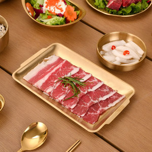 Juego de Cubiertos de Acero Inoxidable 304, Plato para Salsas, Palillos, Cuchara, Juego de Cubiertos para <span class=keywords><strong>Barbacoa</strong></span> de Alta Calidad - Product Image 5