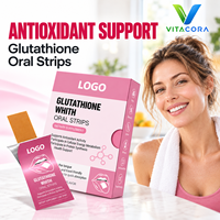 L Glutathione Vitamin C 60g Strip Film Oral yang Dapat Larut Model A3 Mencerahkan Warna Kulit Suplemen Antioksidan Pemutih Pabrik ODF