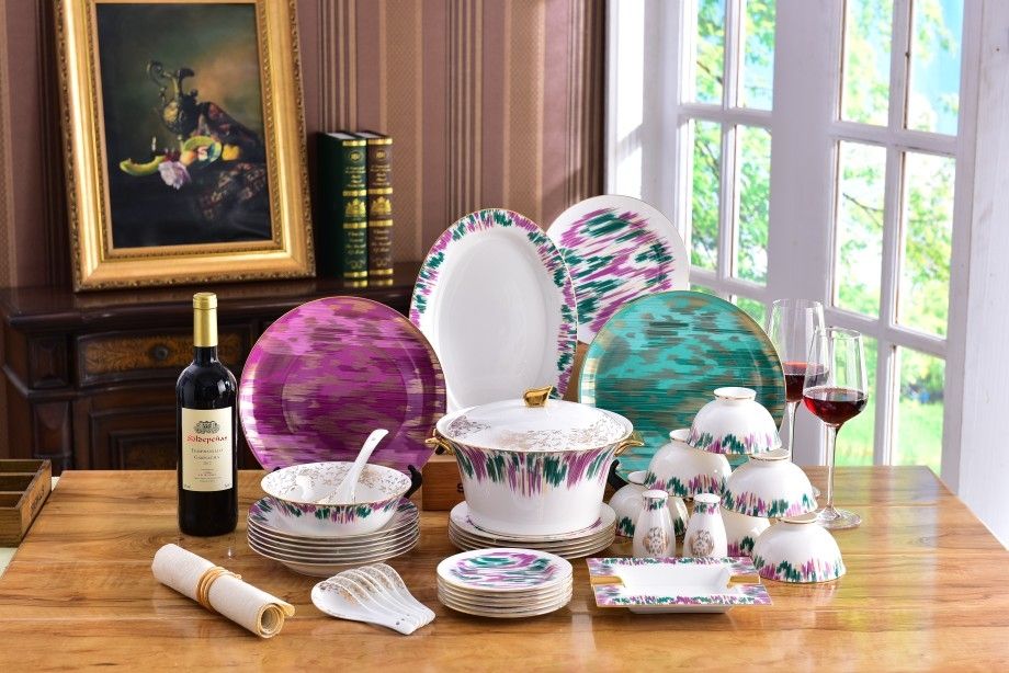 Ensemble du dîner 43pcs