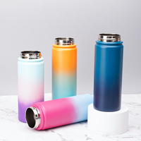 Bouteille d'eau isotherme personnalisée de haute qualité, best-seller, 32 oz, gourde isotherme sous vide pour la salle de sport