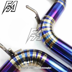 Cho MASERATI geberit Titan hệ thống ống xả phía trước, giữa và đuôi phần van điện Muffler xả mèo trở lại ống xả - Product Image 6