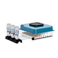 Incubateur d'œufs automatique à 3 niveaux, éclosoir transparent pour petite volaille