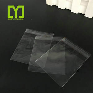 Прозрачный пластиковый подарочный пакет из полипропилена с логотипом на заказ - Product Image 4