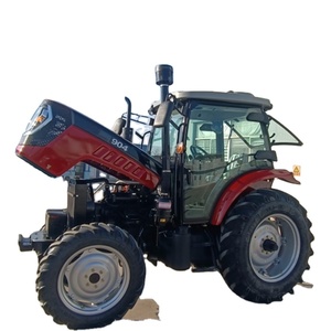 JIULIN INDUSTRY 70-90HP Tracteur <span class=keywords><strong>agricole</strong></span> 4WD bon marché avec cabine de climatisation pour l'agriculture et l'agriculture Tracteur à roues Hole Digger par la Chine - Product Image 2