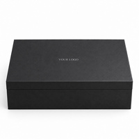 Boîte cadeau rigide pour produits de soin de la peau FOVAIRE, écologique, biodégradable, personnalisée, avec couvercle à charnière et compartiment de présentation
