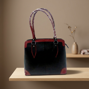 BS INTERNATIONAL, Bolsos de Mano de Cuero de Becerro de Lujo de Marcas Famosas para Mujer, con Correa de Hombro/Bandolera, Impermeables y Duraderos - Product Image 6