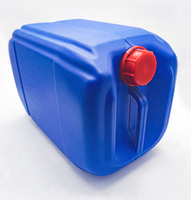 Bidon carré en plastique HDPE avec bouchon, pour transport d'huile et d'eau, conteneur, fût, baril, échantillon gratuit, 25 litres, 20 L, 50 Litros