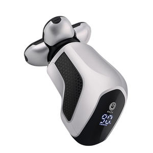 Afeitadora eléctrica multifunción 5 en 1, recargable por USB, 5 cuchillas, cepillo de silicona, recortadora de pelo para la nariz, afeitado esencial para hombres - Product Image 2