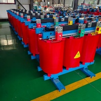 %75 Azaltılmış Boşta Kayıplı Yüksek Verimli Kuru Tip Trafo 10kV Üç Fazlı Dağıtım Bakım Gerektirmeyen Çift Sargılı Bobin