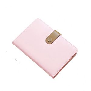 New Style Macaron Color Magnetic Buckle A5 <b>Notebook</b> PU Leather Cover <b>Diary</b> Journal for Promotion - Product Image 1