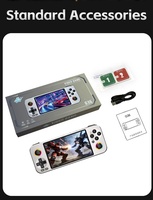 Nouvelle console de jeu portable rétro G36, écran couleur HD de 4,5 pouces, 23+ émulateurs intégrés, lecteur de jeux portable