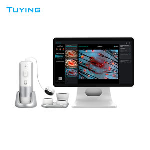 เครื่องวิเคราะห์หนังศีรษะเส้นผมอัจฉริยะแบบพกพาเทคโนโลยีใหม่พร้อมระบบภาพสามมิติ16ภาษา - Product Image 2