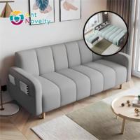 Canapé-lit moderne en tissu AntNovelty avec design multifonctionnel pour les petits espaces, chambre à coucher et utilisation en hôtel