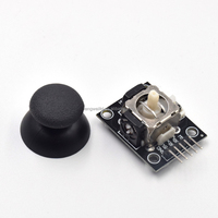 Module de contrôle de joystick de jeu PS2 à double axe avec capteur de bouton et capteur de joystick XY, bloc électronique